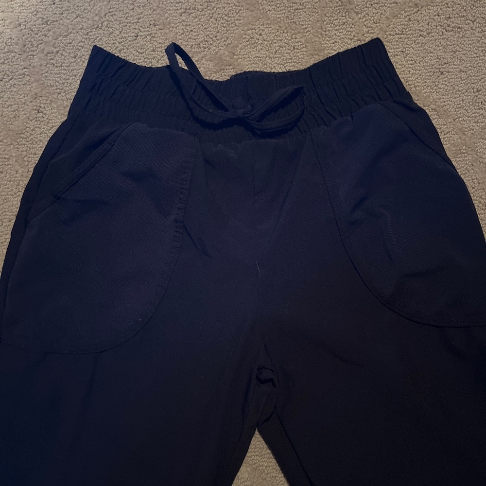 Black joggers